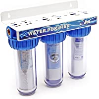 Los mejores  - Naturewater NW-BR10B4 Filtro de agua 3-Etapas 32.89mm (1&quot-)- cartucho-PP sedimentos y carbón activado